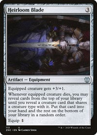 Heirloom Blade [Zendikar Rising Commander] | Jomio and Rueliete's Cards and Comics