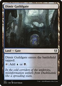 Dimir Guildgate [Zendikar Rising Commander] | Jomio and Rueliete's Cards and Comics