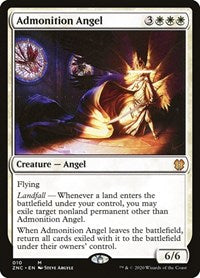 Admonition Angel [Zendikar Rising Commander] | Jomio and Rueliete's Cards and Comics