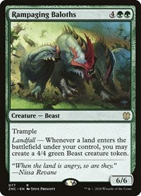 Rampaging Baloths [Zendikar Rising Commander] | Jomio and Rueliete's Cards and Comics
