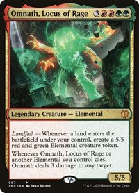 Omnath, Locus of Rage [Zendikar Rising Commander] | Jomio and Rueliete's Cards and Comics