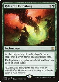 Rites of Flourishing [Zendikar Rising Commander] | Jomio and Rueliete's Cards and Comics