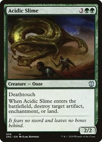 Acidic Slime [Zendikar Rising Commander] | Jomio and Rueliete's Cards and Comics