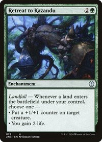 Retreat to Kazandu [Zendikar Rising Commander] | Jomio and Rueliete's Cards and Comics