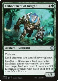 Embodiment of Insight [Zendikar Rising Commander] | Jomio and Rueliete's Cards and Comics