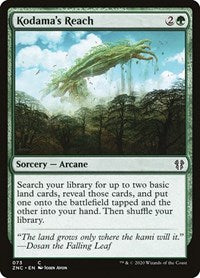 Kodama's Reach [Zendikar Rising Commander] | Jomio and Rueliete's Cards and Comics