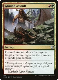 Ground Assault [Zendikar Rising Commander] | Jomio and Rueliete's Cards and Comics