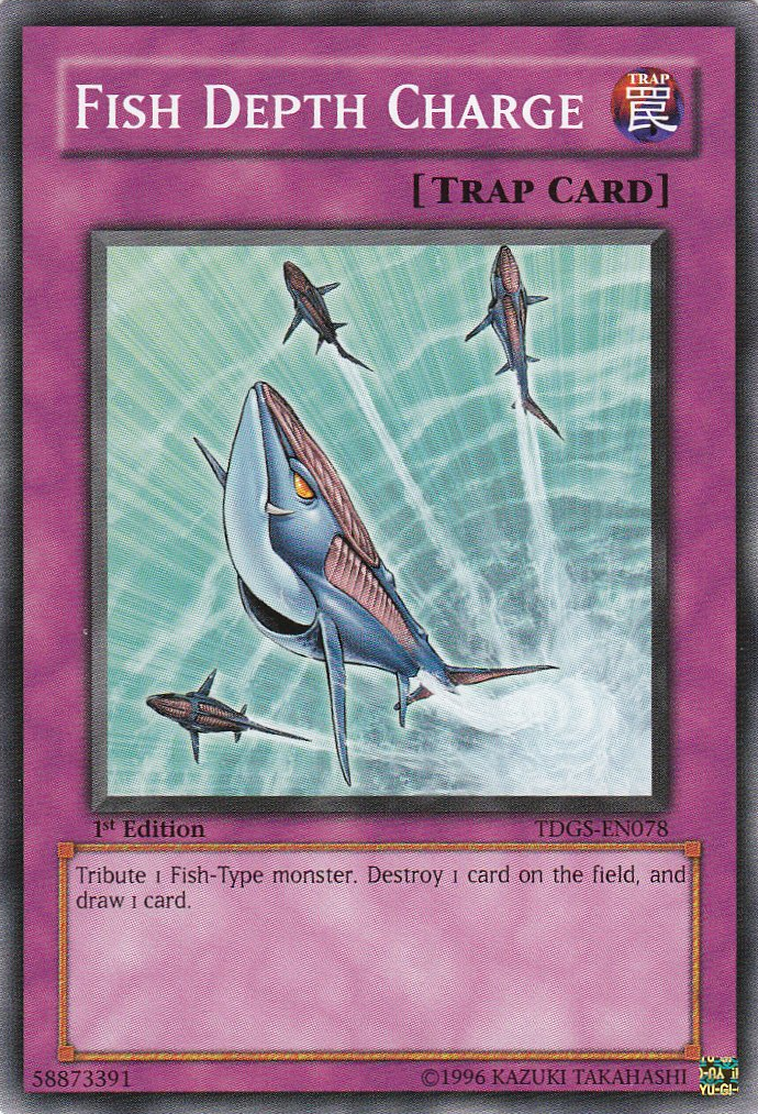 Fish Depth Charge [TDGS-EN078] Common | Jomio and Rueliete's Cards and Comics