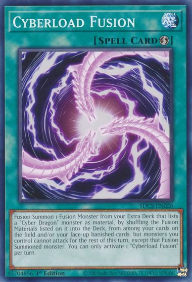 Cyberload Fusion [SDCS-EN026] Common | Jomio and Rueliete's Cards and Comics