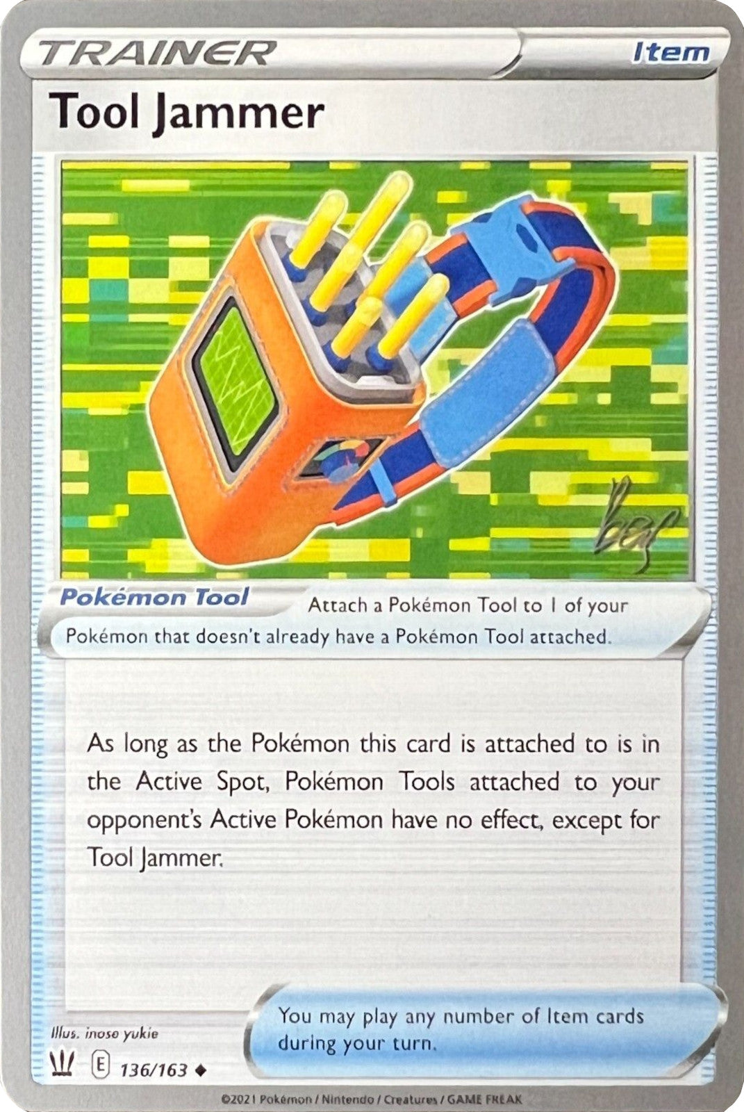 Tool Jammer (136/163) (Cheryl Again - Sebastian Lashmet) [World Championships 2022] | Jomio and Rueliete's Cards and Comics