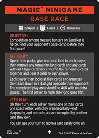 Magic Minigame: Base Race [Zendikar Rising] | Jomio and Rueliete's Cards and Comics