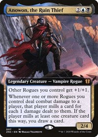 Anowon, the Ruin Thief (Extended Art) [Zendikar Rising Commander] | Jomio and Rueliete's Cards and Comics