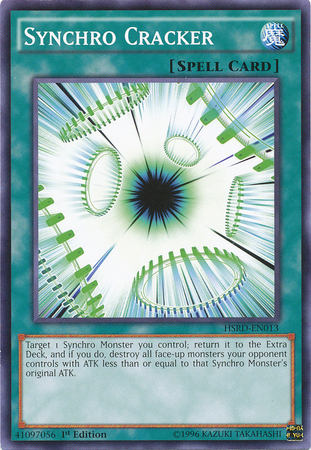 Synchro Cracker [HSRD-EN013] Common | Jomio and Rueliete's Cards and Comics
