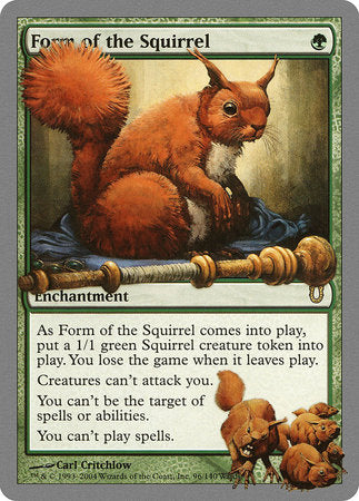 Form of the Squirrel [Unhinged] | Jomio and Rueliete's Cards and Comics