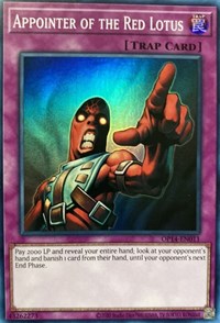 Appointer of the Red Lotus [OP14-EN011] Super Rare | Jomio and Rueliete's Cards and Comics