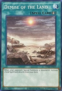 Demise of the Land [OP14-EN019] Common | Jomio and Rueliete's Cards and Comics