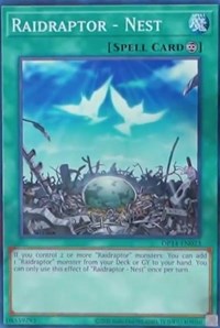 Raidraptor - Nest [OP14-EN023] Common | Jomio and Rueliete's Cards and Comics