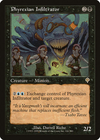 Phyrexian Infiltrator [Invasion] | Jomio and Rueliete's Cards and Comics