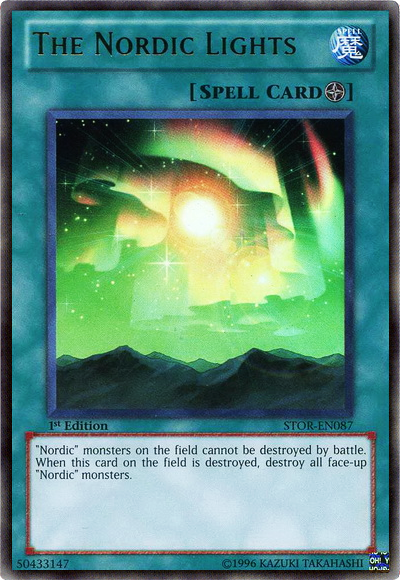 The Nordic Lights [STOR-EN087] Ultra Rare | Jomio and Rueliete's Cards and Comics