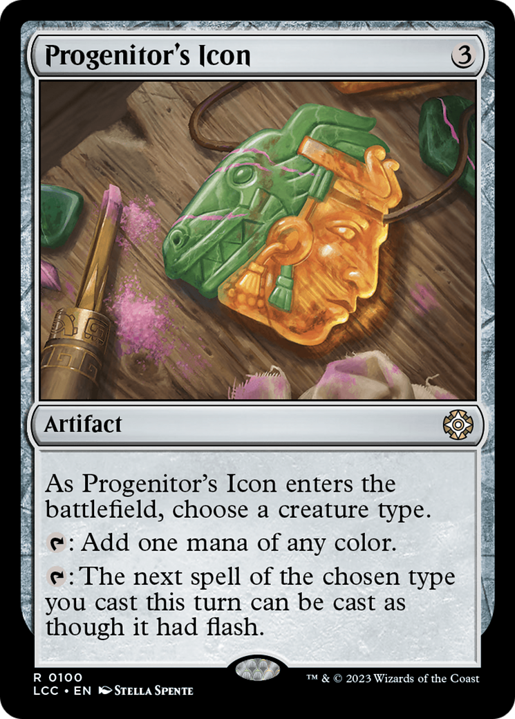Progenitor's Icon [The Lost Caverns of Ixalan Commander] | Jomio and Rueliete's Cards and Comics