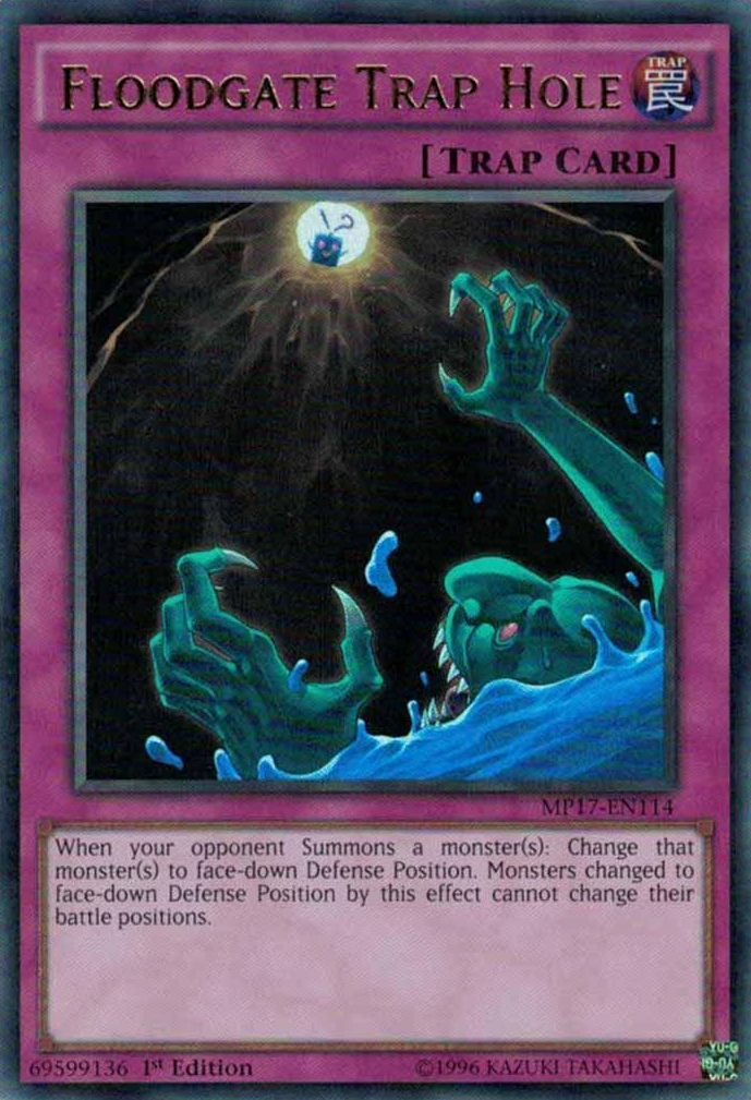 Floodgate Trap Hole [MP17-EN114] Ultra Rare | Jomio and Rueliete's Cards and Comics