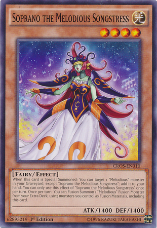 Soprano the Melodious Songstress [CROS-EN010] Common | Jomio and Rueliete's Cards and Comics