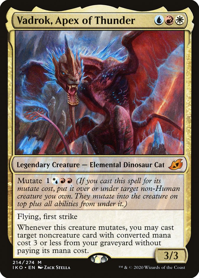 Vadrok, Apex of Thunder [Ikoria: Lair of Behemoths] | Jomio and Rueliete's Cards and Comics