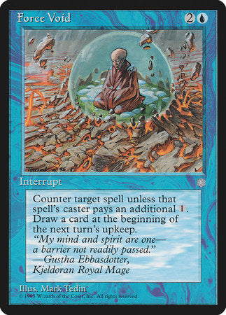 Force Void [Ice Age] | Jomio and Rueliete's Cards and Comics