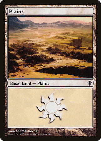 Plains (340) [Commander 2013] | Jomio and Rueliete's Cards and Comics