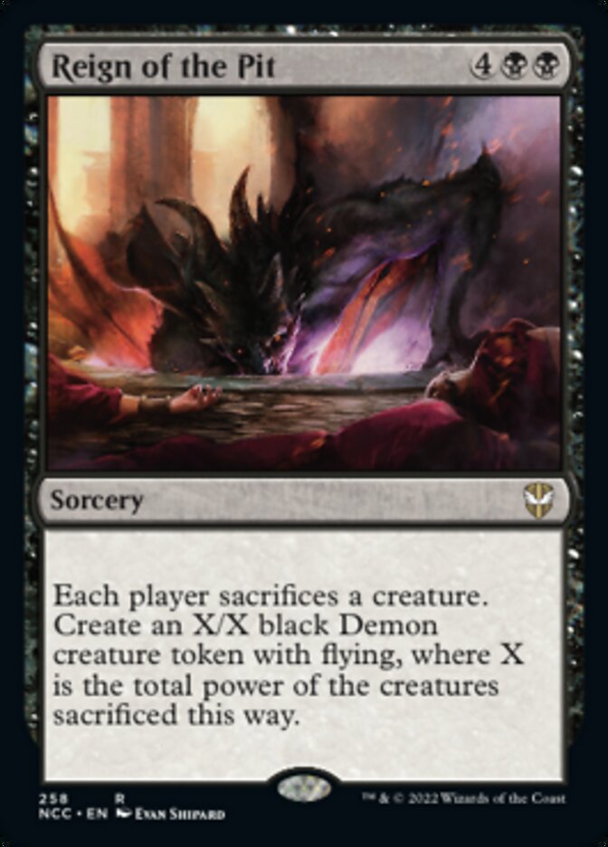 Reign of the Pit [Streets of New Capenna Commander] | Jomio and Rueliete's Cards and Comics