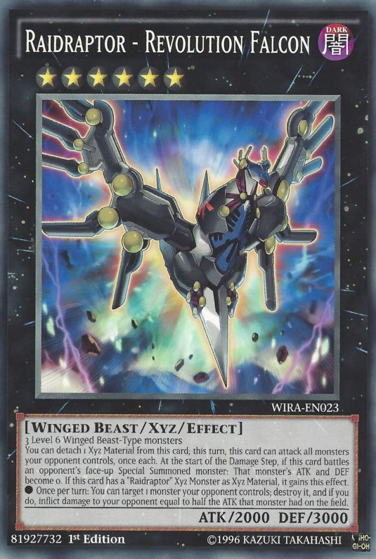 Raidraptor - Revolution Falcon [WIRA-EN023] Common | Jomio and Rueliete's Cards and Comics