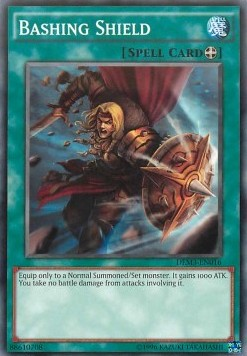 Bashing Shield [DEM3-EN016] Common | Jomio and Rueliete's Cards and Comics