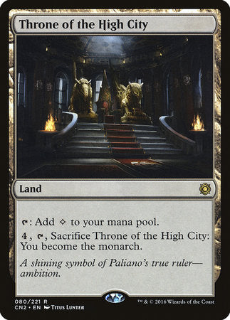 Throne of the High City [Conspiracy: Take the Crown] | Jomio and Rueliete's Cards and Comics