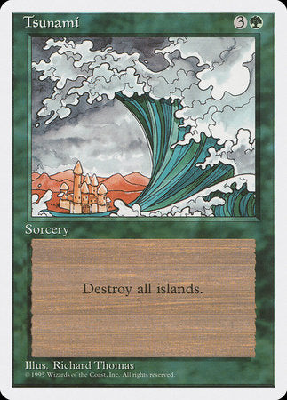 Tsunami [Fourth Edition] | Jomio and Rueliete's Cards and Comics