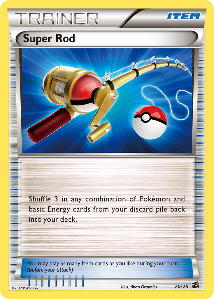 Super Rod (20/20) [Black & White: Dragon Vault] | Jomio and Rueliete's Cards and Comics