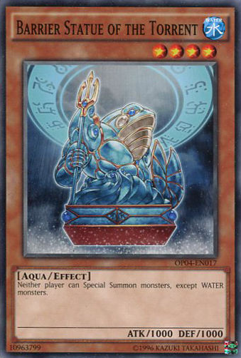 Barrier Statue of the Torrent [OP04-EN017] Common | Jomio and Rueliete's Cards and Comics