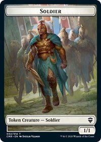 Soldier Token [Commander Legends] | Jomio and Rueliete's Cards and Comics