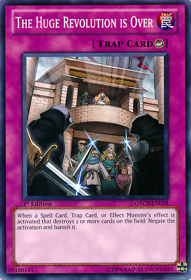 The Huge Revolution is Over [ORCS-EN078] Common | Jomio and Rueliete's Cards and Comics