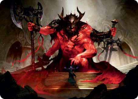 Awaken the Blood Avatar Art Card [Strixhaven: School of Mages Art Series] | Jomio and Rueliete's Cards and Comics