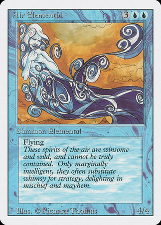 Air Elemental [Revised Edition] | Jomio and Rueliete's Cards and Comics