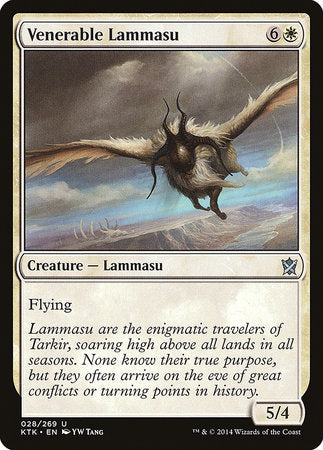 Venerable Lammasu [Khans of Tarkir] | Jomio and Rueliete's Cards and Comics