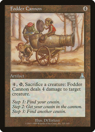 Fodder Cannon [Urza's Destiny] | Jomio and Rueliete's Cards and Comics