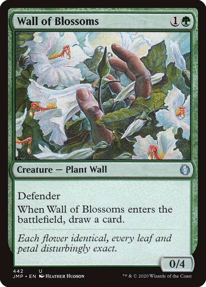 Wall of Blossoms [Jumpstart] | Jomio and Rueliete's Cards and Comics