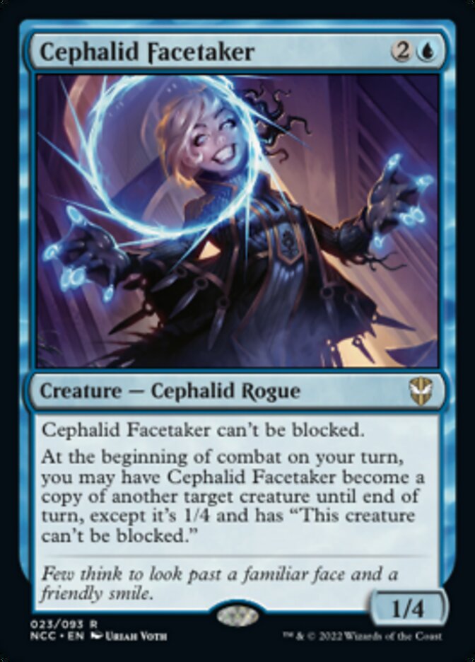 Cephalid Facetaker [Streets of New Capenna Commander] | Jomio and Rueliete's Cards and Comics
