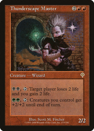 Thunderscape Master [Invasion] | Jomio and Rueliete's Cards and Comics