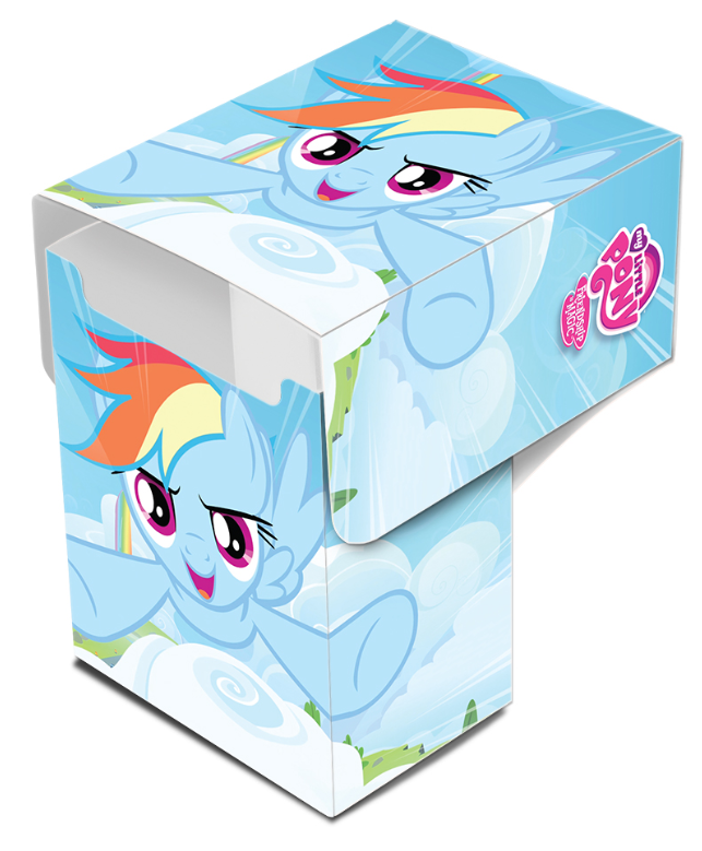 Ultra PRO: Deck Box - Full-View (My Little Pony - Rainbow Dash Blue) | Jomio and Rueliete's Cards and Comics