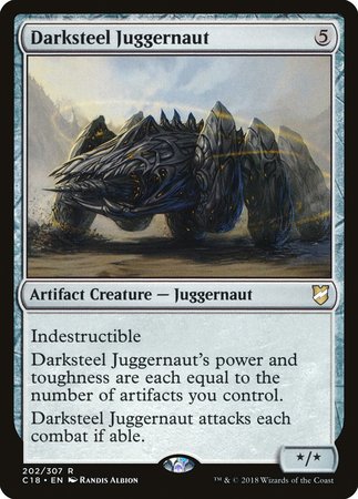 Darksteel Juggernaut [Commander 2018] | Jomio and Rueliete's Cards and Comics