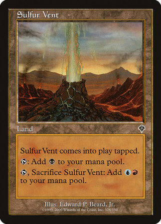 Sulfur Vent [Invasion] | Jomio and Rueliete's Cards and Comics