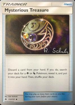 Mysterious Treasure (113/131) (Victory Map - Robin Schulz) [World Championships 2018] | Jomio and Rueliete's Cards and Comics