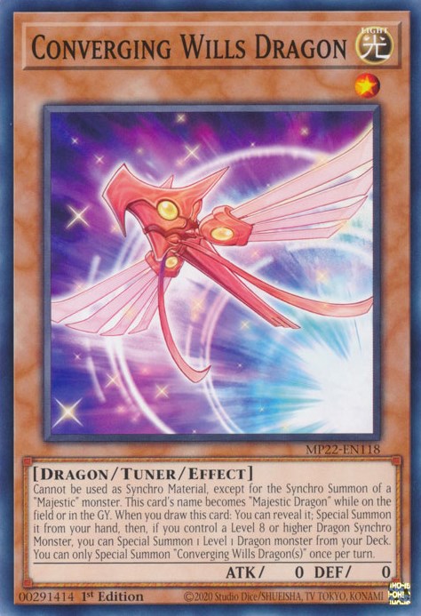 Converging Wills Dragon [MP22-EN118] Common | Jomio and Rueliete's Cards and Comics